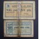 1937- FOIXA - 2 BILLETES - GIRONA - 50 CENTIMOS - 1 PESETA