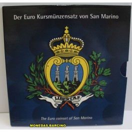 2002- SAN MARINO - EUROS - 8 MONEDAS -BLISTER