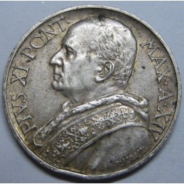1935  - 5  LIRA - PIUX  XI  - VATICANO