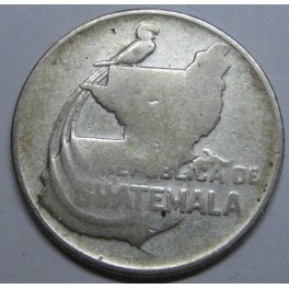 1943 - 25 CENTAVOS - GUATEMALA