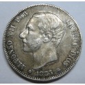 1883 - 2 PESETAS - ALFONSO XII - PLATA