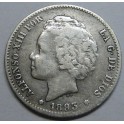 1893 - 1 PESETA - ALFONSO XIII - PLATA