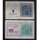 1937-GARRIGA - 25 CENTIMOS-1 PESETA - BARCELONA - 2 BILLETES