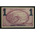 1937- GUISSONA - 1 PESETA - LLEIDA - BILLETE 