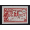 1937- MOIA - 25CENTIMOS - BARCELONA - BILLETE