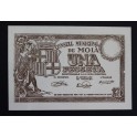 1937- MOIA - 1 PESETA - BARCELONA - BILLETE