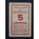 1937- MONTBLANC - 5 CENTIMS - TARRAGONA - BILLETE