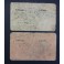 1937- OLOST DE LLU&Ccedil;ANES- 2 BILLETES - BARCELONA-  50 CENTIMOS - 1 PESETA