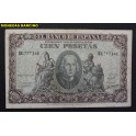 1940- COLON -SERIE D - 100 PESETAS - MADRID
