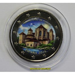 2026-MONASTERIO POBLET - 2 EUROS - ESPA&Ntilde;A -COLOR