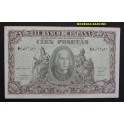 1940- COLON -SERIE H -100 PESETAS -  ESPA&Ntilde;A  