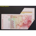 1992- MUTIS - SERIE M- 2000 PESETAS - MADRID - error corte