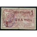 1937- AINSA - HUESCA - 1 PESETA - BILLETE