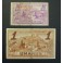 1937- AINSA - 2 BILLETES - HUESCA - 25 CENTIMOS - 1 PESETA