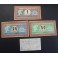 1937- PREMIA DE MAR- 4 BILLETES - BARCELONA - 5-25-50 CENTIMOS - 1 PESETA
