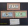 1937- PREMIA DE MAR- 4 BILLETES - BARCELONA - 5-25-50 CENTIMOS - 1 PESETA