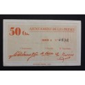 1937- LES PRESES - 50 CENTIMOS -GIRONA-BILLETE