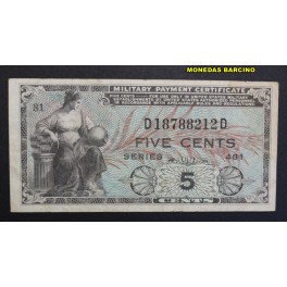1951-1954- SERIES 481 - MILITARY PAYMENT - USA 