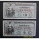 1951-1954- SERIES 481 - MILITARY PAYMENT - USA - 5 BILLETES