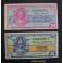 1954-1958- SERIES 521 - MILITARY PAYMENT - USA - 5 BILLETES