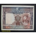 1925- CARLOS I -SIN SERIE- 1000 PESETAS -MADRID 