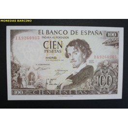 1965- BECQUER - SERIE 1A- 100 PESETAS - ESPA&Ntilde;A