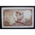 1965- BECQUER - SERIE F- 100 PESETAS - ESPA&Ntilde;A