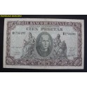 1940- COLON - SERIE D - 100 PESETAS - ESPA&Ntilde;A  