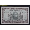 1940- COLON - SERIE G - 100 PESETAS - ESPA&Ntilde;A  