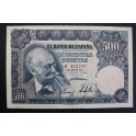 1951- BENLLIURE -SERIE B - 500 PESETAS- MADRID