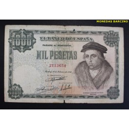 1946- VIVES -SIN SERIE - 1000 PESETAS - MADRID