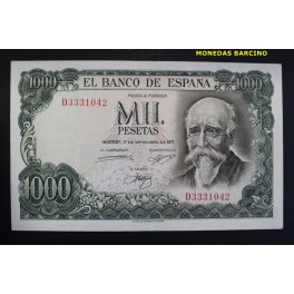 1971- ECHEGARAY - SERIE D - 1000 PESETAS - MADRID