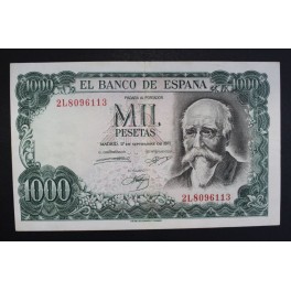 1971- ECHEGARAY - SERIE 2L- 1000 PESETAS - MADRID