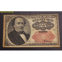 1874- JOHN WALKER -USA - FRACTIONAL CURRENCY