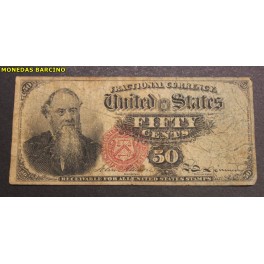 1863-E.M. STANTON -USA - FRACTIONAL CURRENCY