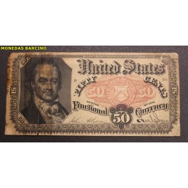 1875- W.H. CRAWFORD -USA -FRACTIONAL CURRENCY