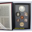 1993- CANADA -DOLAR - 7 MONEDAS -HOCKEY- PLATA
