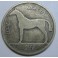 1928- CABALLO - 1/2 CROWN - IRLANDA - PLATA - EIRE 