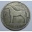 1928- CABALLO - 1/2 CROWN - IRLANDA - PLATA 