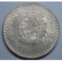 1948- CUAUHTEMOC - 5 PESOS - MEXICO- PLATA