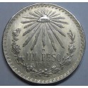 1945- GORRO- 1 PESO- MEXICO - LIBERTAD- PLATA