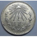 1945- GORRO- 1 PESO- MEXICO - LIBERTAD- PLATA