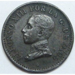 1911- ALFONSO XIII - 1 CENTIMO - PCV - ESPA&Ntilde;A