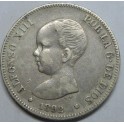1892- 2 PESETAS- PLATA - ALFONSO XIII - ESPA&Ntilde;A 