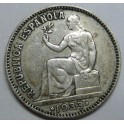 1933- 1 PESETA - PLATA - SEGUNDA REPUBLICA - ESPA&Ntilde;A