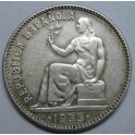 1933- 1 PESETA - PLATA - SEGUNDA REPUBLICA - ESPA&Ntilde;A