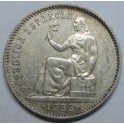 1933- 1 PESETA - PLATA - SEGUNDA REPUBLICA