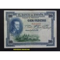 1925- FELIPE II -SIN SERIE- 100 PESETAS -MADRID 