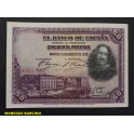 1928- VELAZQUEZ - SIN SERIE-50 PESETAS-MADRID 