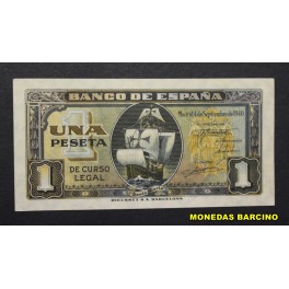 1940- SANTA MARIA -SIN SERIE - 1 PESETA - MADRID